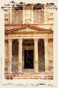 Photo of an ancient entrance